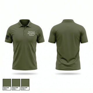 Short Sleeve Performance Polo, Samford University Police, Police, Teamtime, Team time, sublimation, custom sports apparel, team uniforms, spirit wear, spiritwear, sports uniforms, custom shirts, team store, custom team store, fundraiser sports, apparel fundraiser