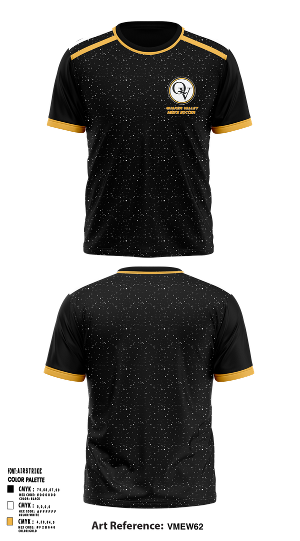 Short Sleeve Performance Shirt, Quaker Valley Middle School Soccer, Men's Soccer, Teamtime, Team time, sublimation, custom sports apparel, team uniforms, spirit wear, spiritwear, sports uniforms, custom shirts, team store, custom team store, fundraiser sports, apparel fundraiser
