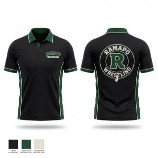 Short Sleeve Performance Polo, Ramapo Raiders, Wrestling, Teamtime, Team time, sublimation, custom sports apparel, team uniforms, spirit wear, spiritwear, sports uniforms, custom shirts, team store, custom team store, fundraiser sports, apparel fundraiser
