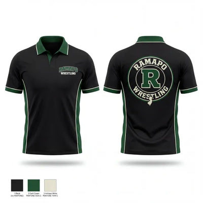 Ramapo Raiders 68596612 Short Sleeve Performance Polo - 1