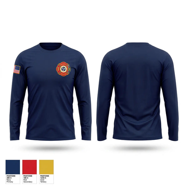 Long Sleeve Performance Shirt, Nolensville Fire Rescue, Fire Department, Teamtime, Team time, sublimation, custom sports apparel, team uniforms, spirit wear, spiritwear, sports uniforms, custom shirts, team store, custom team store, fundraiser sports, apparel fundraiser