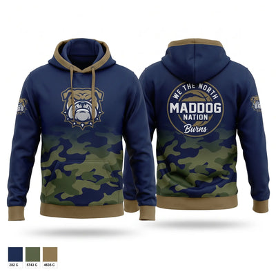 Burns high school 71781776 Hoodie - 1
