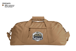 Duffle Bag, Fuel Team 6, Army, Teamtime, Team time, sublimation, custom sports apparel, team uniforms, spirit wear, spiritwear, sports uniforms, custom shirts, team store, custom team store, fundraiser sports, apparel fundraiser