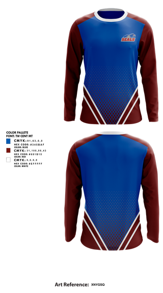 Long Sleeve Performance Shirt, Selinsgrove Area Youth Football League, , Teamtime, Team time, sublimation, custom sports apparel, team uniforms, spirit wear, spiritwear, sports uniforms, custom shirts, team store, custom team store, fundraiser sports, apparel fundraiser