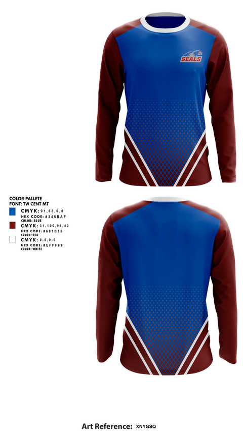 Long Sleeve Performance Shirt, Selinsgrove Area Youth Football League, , Teamtime, Team time, sublimation, custom sports apparel, team uniforms, spirit wear, spiritwear, sports uniforms, custom shirts, team store, custom team store, fundraiser sports, apparel fundraiser