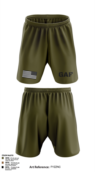 Athletic Shorts With Pockets, GAF, , Teamtime, Team time, sublimation, custom sports apparel, team uniforms, spirit wear, spiritwear, sports uniforms, custom shirts, team store, custom team store, fundraiser sports, apparel fundraiser