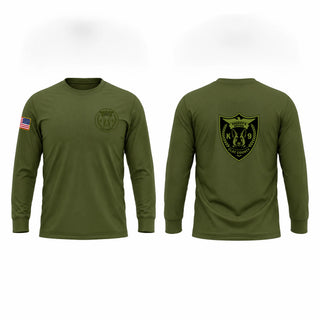 Long Sleeve Performance Shirt, Clay County Sheriff’s Office K9 Unit, Police, Teamtime, Team time, sublimation, custom sports apparel, team uniforms, spirit wear, spiritwear, sports uniforms, custom shirts, team store, custom team store, fundraiser sports, apparel fundraiser