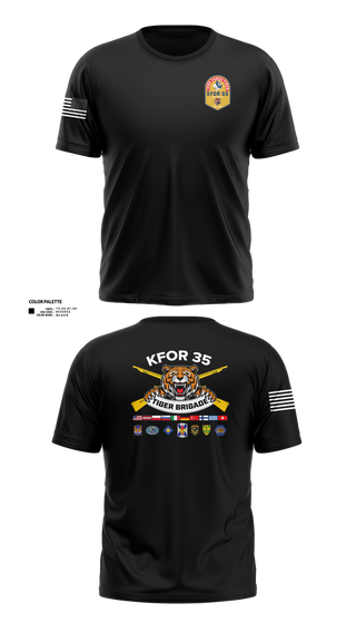 Short Sleeve Performance Shirt, 256th Infantry Brigade Combat Team, National Guard, Teamtime, Team time, sublimation, custom sports apparel, team uniforms, spirit wear, spiritwear, sports uniforms, custom shirts, team store, custom team store, fundraiser sports, apparel fundraiser