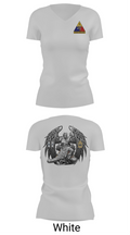 HHC BDE, 1AD CAB 10301902 Women's Short Sleeve V-neck Shirt - 12