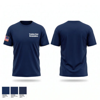 Old School Cotton Feel Shirt, Trenton First Responders, EMS/EMT, Teamtime, Team time, sublimation, custom sports apparel, team uniforms, spirit wear, spiritwear, sports uniforms, custom shirts, team store, custom team store, fundraiser sports, apparel fundraiser