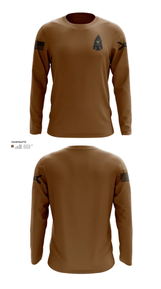 Long Sleeve Performance Shirt, FLB, Army, Teamtime, Team time, sublimation, custom sports apparel, team uniforms, spirit wear, spiritwear, sports uniforms, custom shirts, team store, custom team store, fundraiser sports, apparel fundraiser