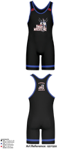 Lawrence County Knights 87391938 Wrestling Singlet - 1