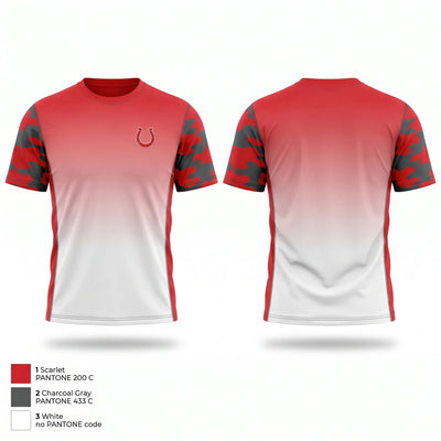 Palmetto Mustangs 5700623 Short Sleeve Performance Shirt - 1