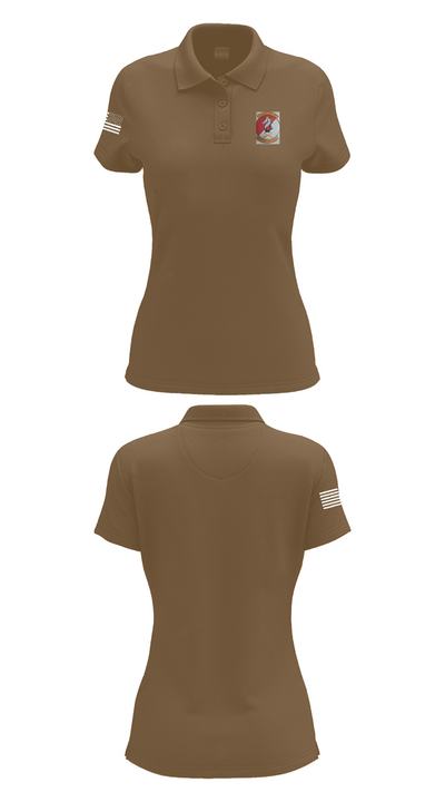 Caisson BTRY 3CR 81164920 Women's Short Sleeve Performance Polo  - 15