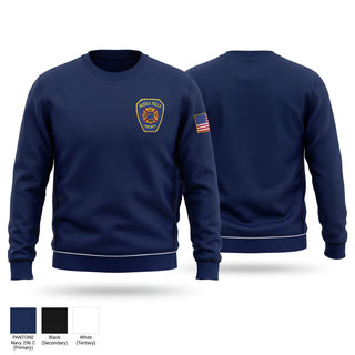 Crew Neck Sweatshirt, Middle Falls Fire Department, Fire Department, Teamtime, Team time, sublimation, custom sports apparel, team uniforms, spirit wear, spiritwear, sports uniforms, custom shirts, team store, custom team store, fundraiser sports, apparel fundraiser