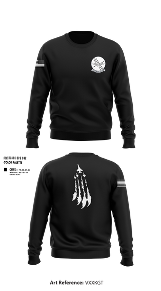 Crew Neck Sweatshirt, UofA NROTC, Navy, Teamtime, Team time, sublimation, custom sports apparel, team uniforms, spirit wear, spiritwear, sports uniforms, custom shirts, team store, custom team store, fundraiser sports, apparel fundraiser