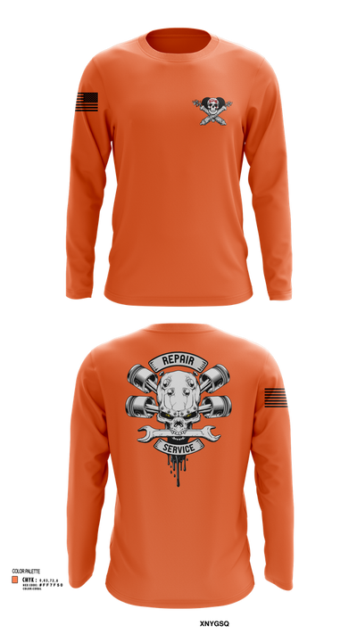 1-320th FAR FOX CO 66582202 Long Sleeve Performance Shirt 105