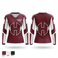 Henderson County 21549541 Women's Long Sleeve V-neck Shirt - 1