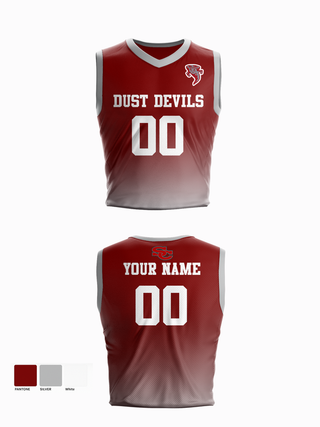 Mens Basketball Jersey, Dust devils, Men's Basketball, Teamtime, Team time, sublimation, custom sports apparel, team uniforms, spirit wear, spiritwear, sports uniforms, custom shirts, team store, custom team store, fundraiser sports, apparel fundraiser