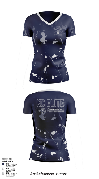 Womens Short Sleeve Vneck Shirt, KC Elite, Softball, Teamtime, Team time, sublimation, custom sports apparel, team uniforms, spirit wear, spiritwear, sports uniforms, custom shirts, team store, custom team store, fundraiser sports, apparel fundraiser