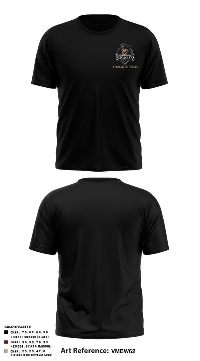 Bellflower high school Track & Field 82786723 Short Sleeve Performance Shirt - 3