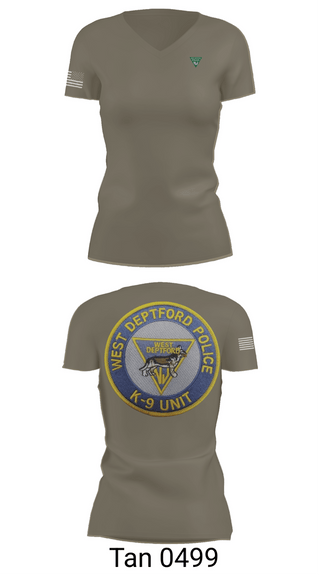 Womens Short Sleeve Vneck Shirt, K9, Police, Teamtime, Team time, sublimation, custom sports apparel, team uniforms, spirit wear, spiritwear, sports uniforms, custom shirts, team store, custom team store, fundraiser sports, apparel fundraiser