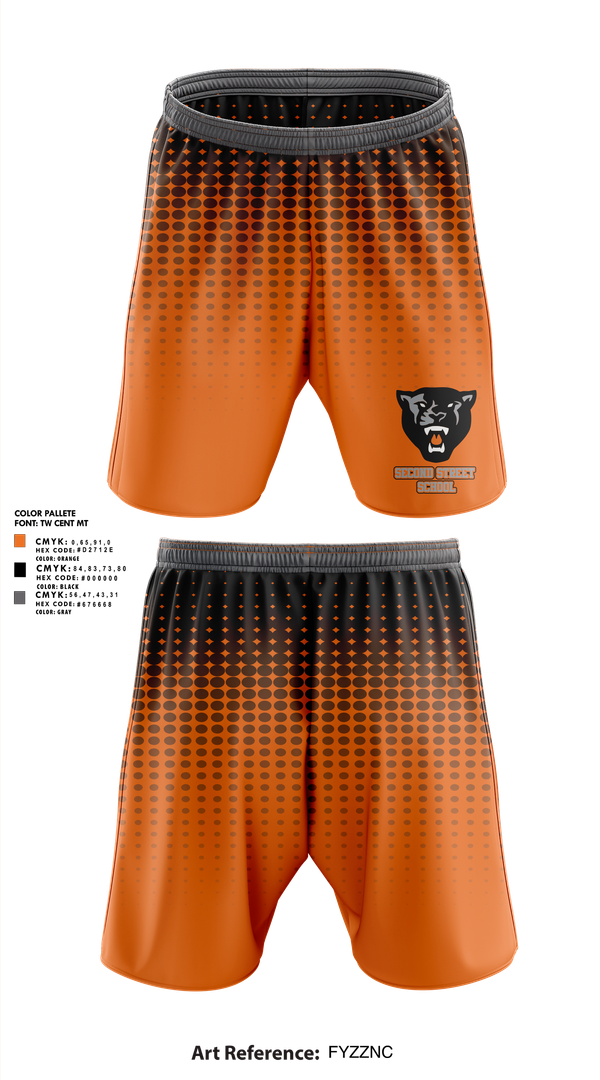 Athletic Shorts With Pockets, Second Street School, Spirit Store, Teamtime, Team time, sublimation, custom sports apparel, team uniforms, spirit wear, spiritwear, sports uniforms, custom shirts, team store, custom team store, fundraiser sports, apparel fundraiser