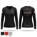 VIPER Task Force Women's Long Sleeve V-neck Shirt - 1