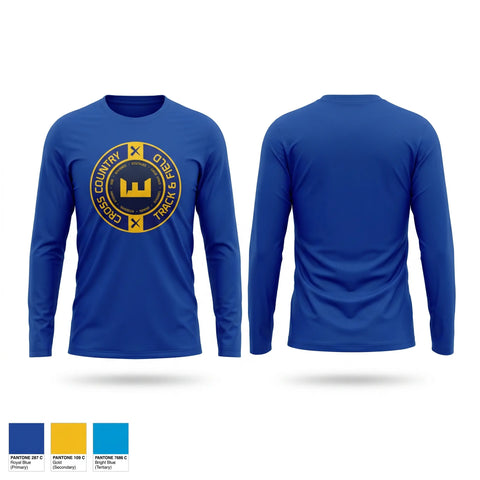 Long Sleeve Performance Shirt, Eastwood, Track & Field, Teamtime, Team time, sublimation, custom sports apparel, team uniforms, spirit wear, spiritwear, sports uniforms, custom shirts, team store, custom team store, fundraiser sports, apparel fundraiser
