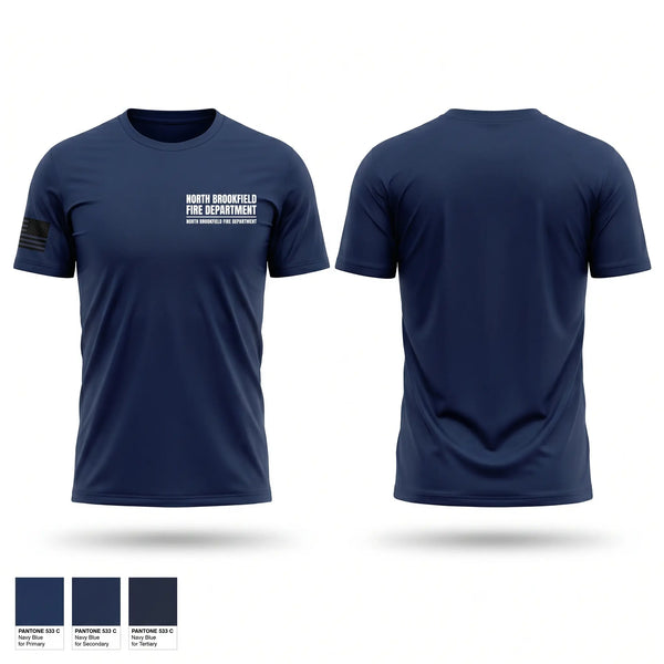 Short Sleeve Performance Shirt, North Brookfield Fire Department, Fire Department, Teamtime, Team time, sublimation, custom sports apparel, team uniforms, spirit wear, spiritwear, sports uniforms, custom shirts, team store, custom team store, fundraiser sports, apparel fundraiser