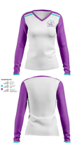 Raise the Barre Dance Academy 64981238 Women's Long Sleeve V-neck Shirt - 21