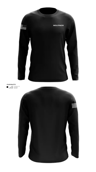 Long Sleeve Performance Shirt, Wolfpack, Police, Teamtime, Team time, sublimation, custom sports apparel, team uniforms, spirit wear, spiritwear, sports uniforms, custom shirts, team store, custom team store, fundraiser sports, apparel fundraiser