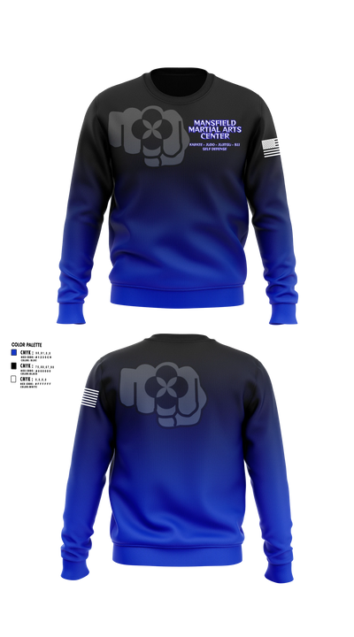 Mansfield Martial Arts Center Crew Neck Sweatshirt - 43