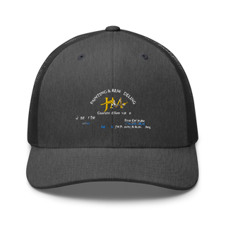 JM PAINTING &REMODELING 36722841 Retro Trucker Hat | Yupoong 6606