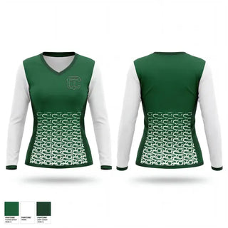 Womens Long Sleeve Vneck Shirt, Cass Technical High School Varsity Tennis Team, Tennis, Teamtime, Team time, sublimation, custom sports apparel, team uniforms, spirit wear, spiritwear, sports uniforms, custom shirts, team store, custom team store, fundraiser sports, apparel fundraiser