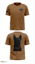 Crenshaw Police Department 63907541 Old School Cotton Feel Shirt - 1