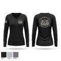 East Baton Rouge Sheriffs Office Women's Long Sleeve V-neck Shirt - 1