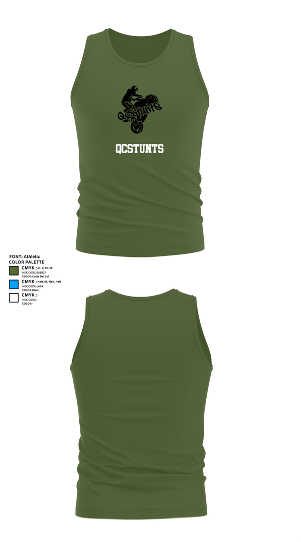 Tank Top, QCStunts, E-Sports, Teamtime, Team time, sublimation, custom sports apparel, team uniforms, spirit wear, spiritwear, sports uniforms, custom shirts, team store, custom team store, fundraiser sports, apparel fundraiser
