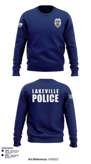 Crew Neck Sweatshirt, Lakeville Police Department, , Teamtime, Team time, sublimation, custom sports apparel, team uniforms, spirit wear, spiritwear, sports uniforms, custom shirts, team store, custom team store, fundraiser sports, apparel fundraiser