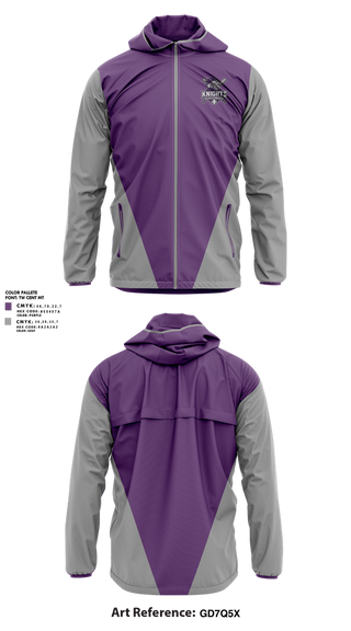 Windbreaker, Knights Baseball Club, Baseball, Teamtime, Team time, sublimation, custom sports apparel, team uniforms, spirit wear, spiritwear, sports uniforms, custom shirts, team store, custom team store, fundraiser sports, apparel fundraiser