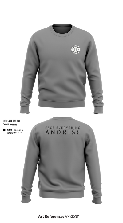 FearLifestyle 46237341 Crew Neck Sweatshirt - 106