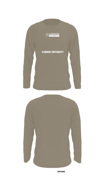 Warrior University Long Sleeve Performance Shirt 32