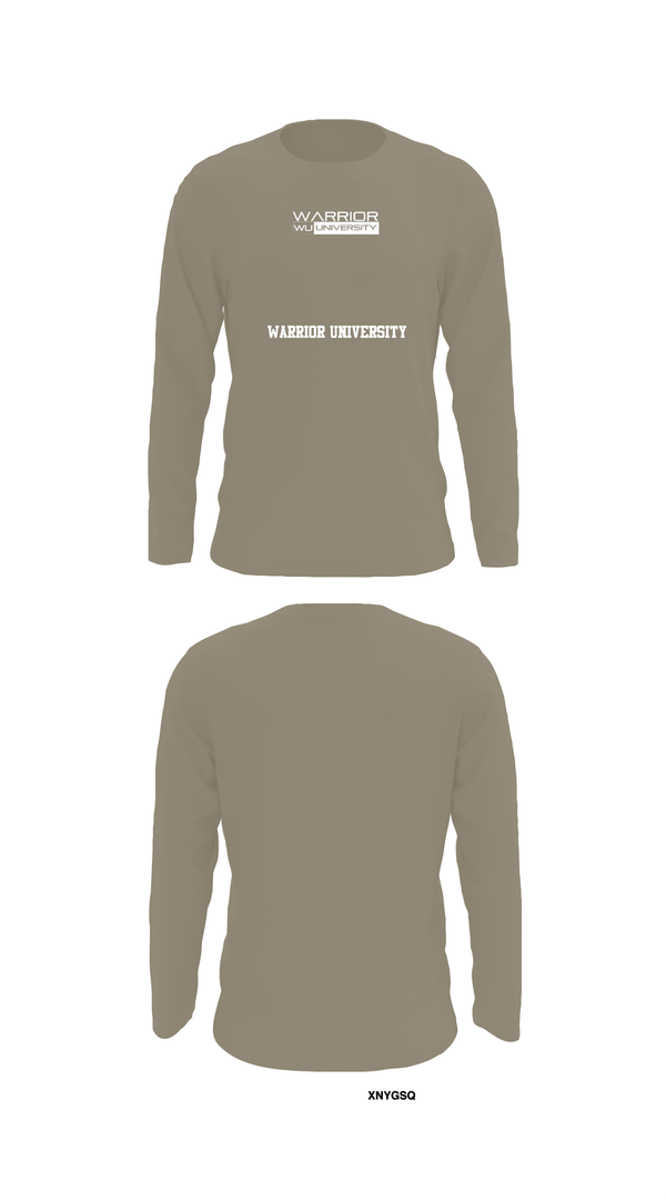 Long Sleeve Performance Shirt, Warrior University, , Teamtime, Team time, sublimation, custom sports apparel, team uniforms, spirit wear, spiritwear, sports uniforms, custom shirts, team store, custom team store, fundraiser sports, apparel fundraiser