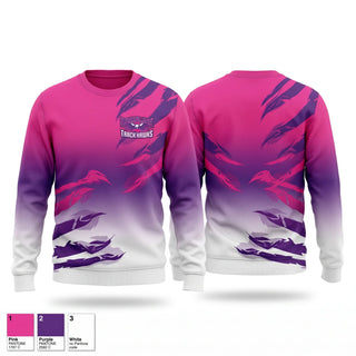 Crew Neck Sweatshirt, Carolina Track Hawks, Track & Field, Teamtime, Team time, sublimation, custom sports apparel, team uniforms, spirit wear, spiritwear, sports uniforms, custom shirts, team store, custom team store, fundraiser sports, apparel fundraiser