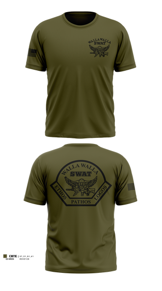 Short Sleeve Performance Shirt, Walla Walla Regional SWAT, Police, Teamtime, Team time, sublimation, custom sports apparel, team uniforms, spirit wear, spiritwear, sports uniforms, custom shirts, team store, custom team store, fundraiser sports, apparel fundraiser