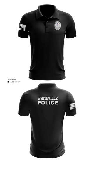 Short Sleeve Performance Polo, Whiteville Police Department, Police, Teamtime, Team time, sublimation, custom sports apparel, team uniforms, spirit wear, spiritwear, sports uniforms, custom shirts, team store, custom team store, fundraiser sports, apparel fundraiser