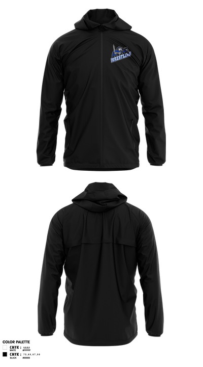 Trinity High School Wrestling Windbreaker - 2