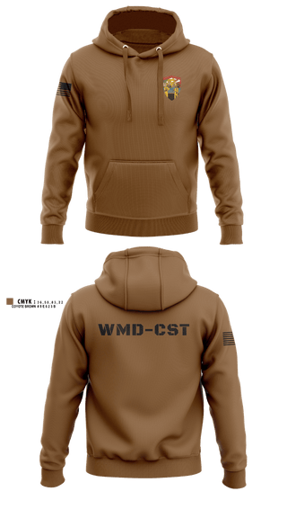 Hoodie, 24th WMD-CST, Army, Teamtime, Team time, sublimation, custom sports apparel, team uniforms, spirit wear, spiritwear, sports uniforms, custom shirts, team store, custom team store, fundraiser sports, apparel fundraiser