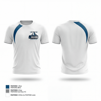 University of Massachusetts Boston Tennis 68613447 Short Sleeve Performance Shirt - 1