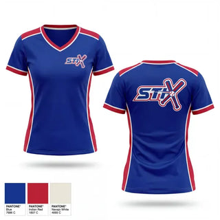 Womens Short Sleeve Vneck Shirt, Shelby Stix, Baseball, Teamtime, Team time, sublimation, custom sports apparel, team uniforms, spirit wear, spiritwear, sports uniforms, custom shirts, team store, custom team store, fundraiser sports, apparel fundraiser
